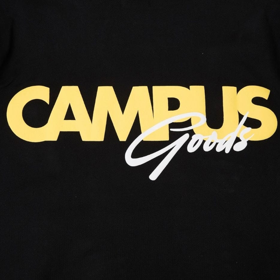 Campus Goods Rearview Horror Hoodie (Black) CG-H25-021