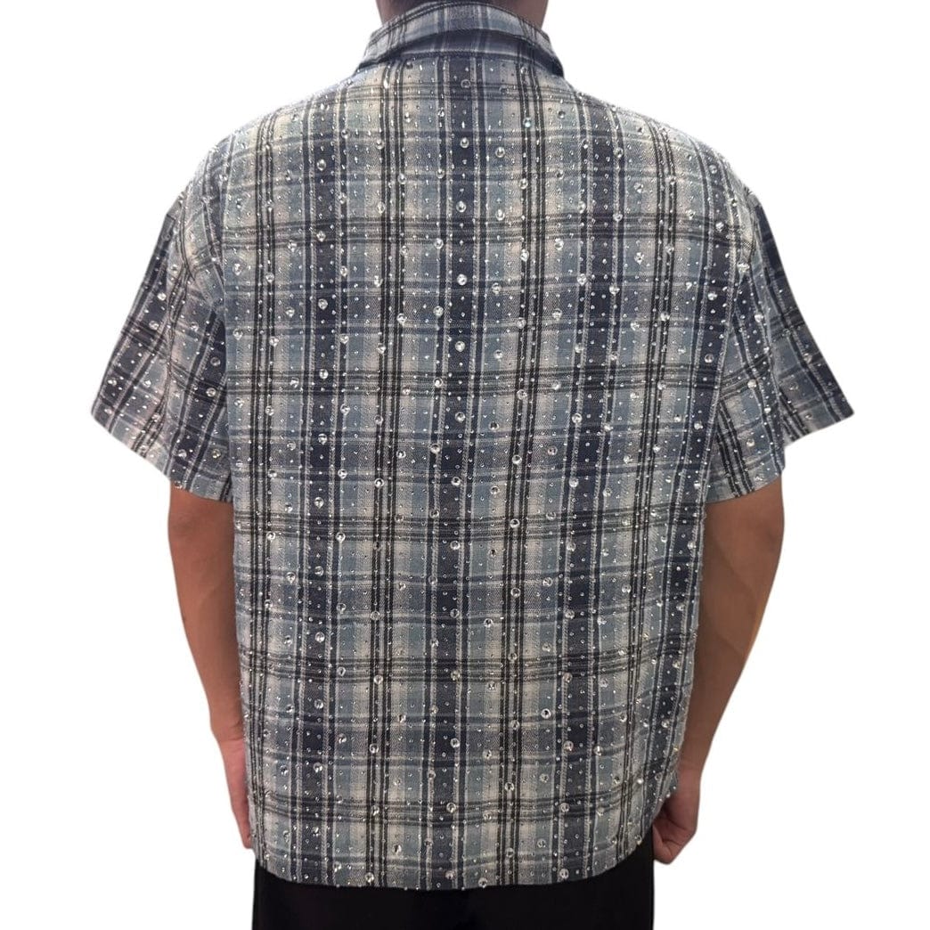 The Syndicate Milano Short Sleeve Flannel (Blue)