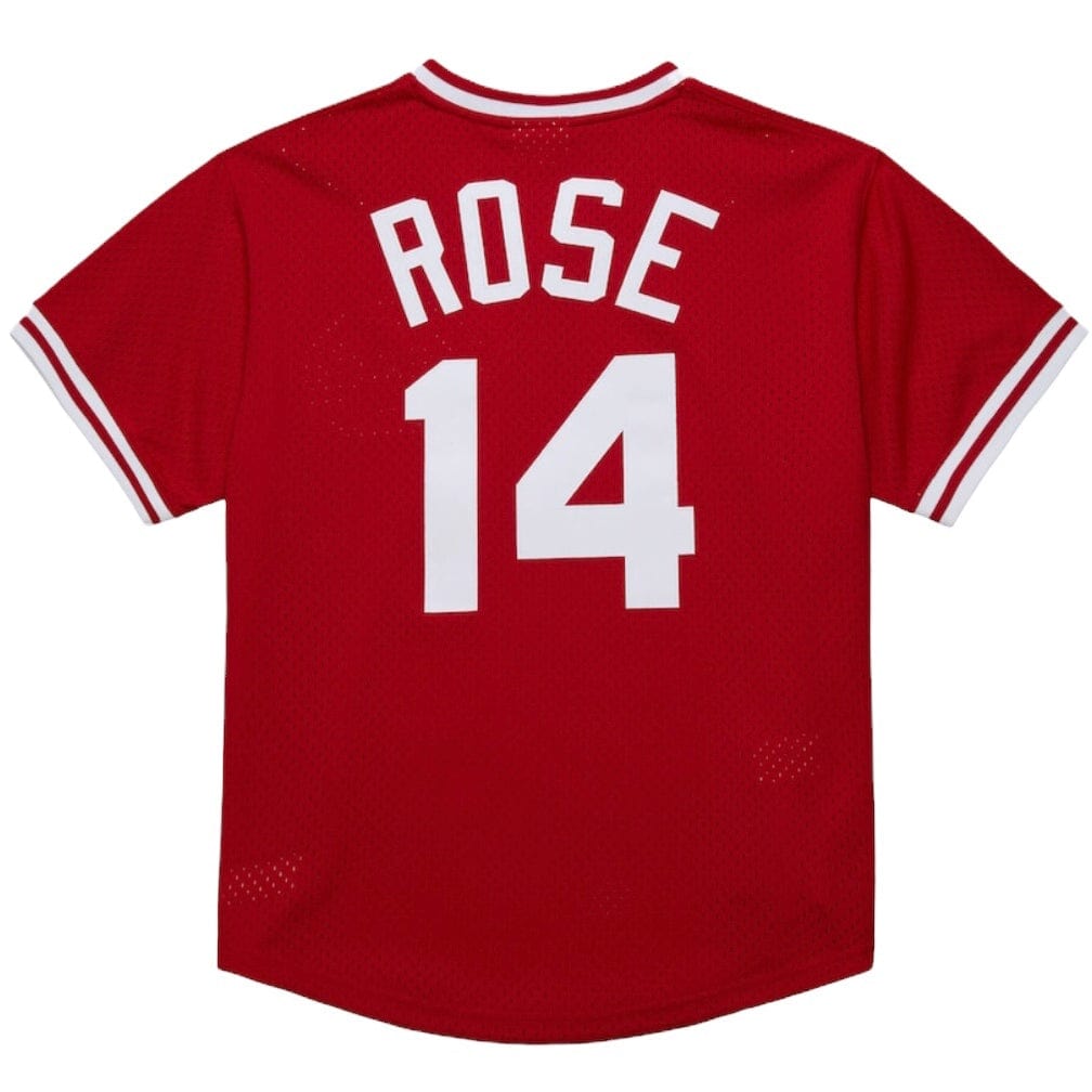 Mitchell & Ness MLB Cincinnati Reds Authentic Bp Jersey (Scarlet)