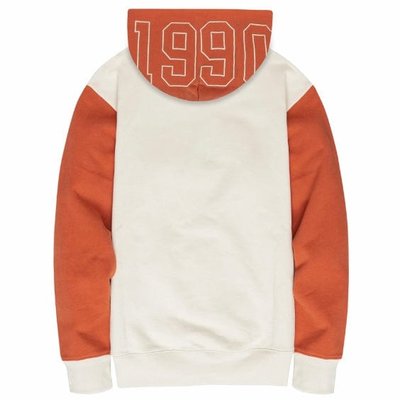 Carrots Established Color Block Hoodie (Cream/Orange)