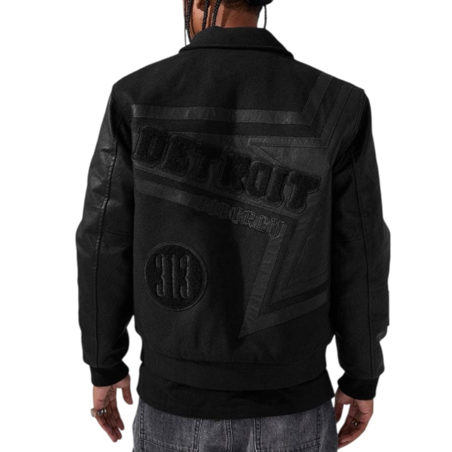 Jordan Craig Trackstar Varsity Jacket (Blackout) 91652