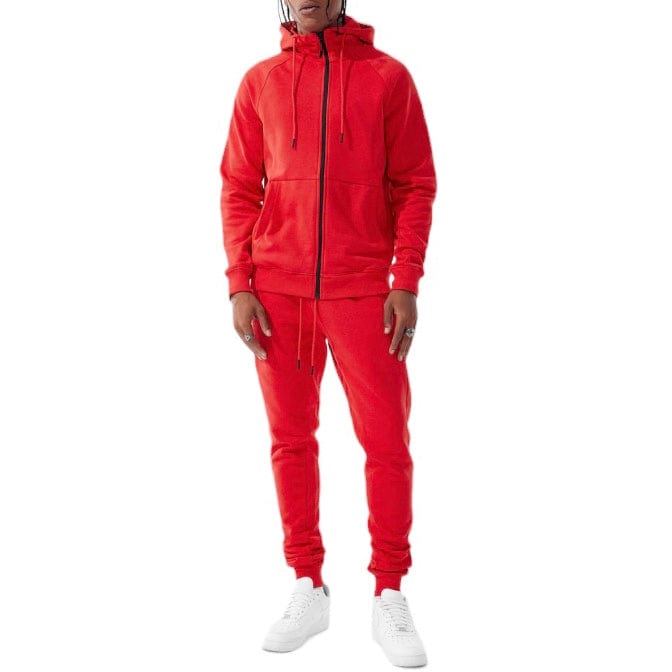 Jordan Craig Uptown Zip Up Hoodie (Red) 8860H