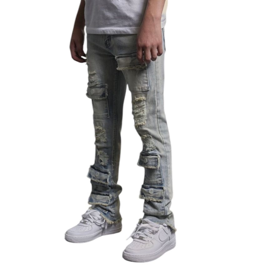Kids Supply X Ajenda Luke Denim (Light Wash) AJK3029