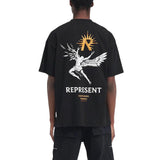 Represent Icarus T Shirt (Jet Black) MLM467-01