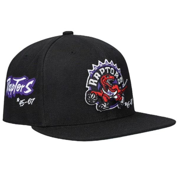 Mitchell & Ness Nba Toronto Raptors Timeline Fitted Hwc Snapback (Black)