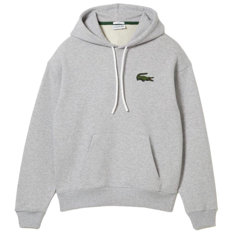 Lacoste Loose Fit Hooded Sweatshirt (Grey Chine) SH6404-51
