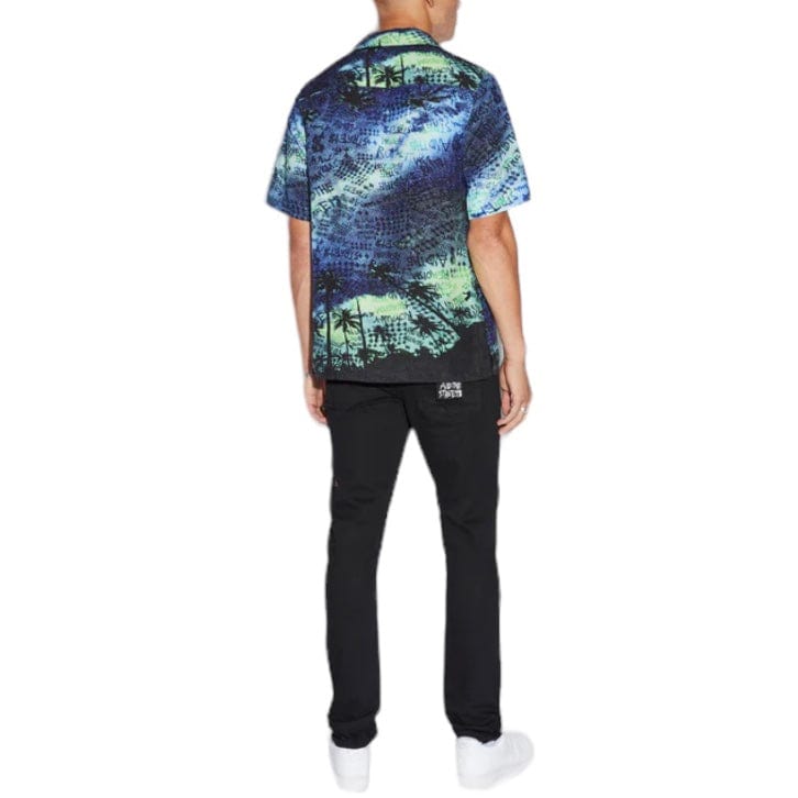 Ksubi Space Palm Resort SS Shirt (Multi) MSP24SH006