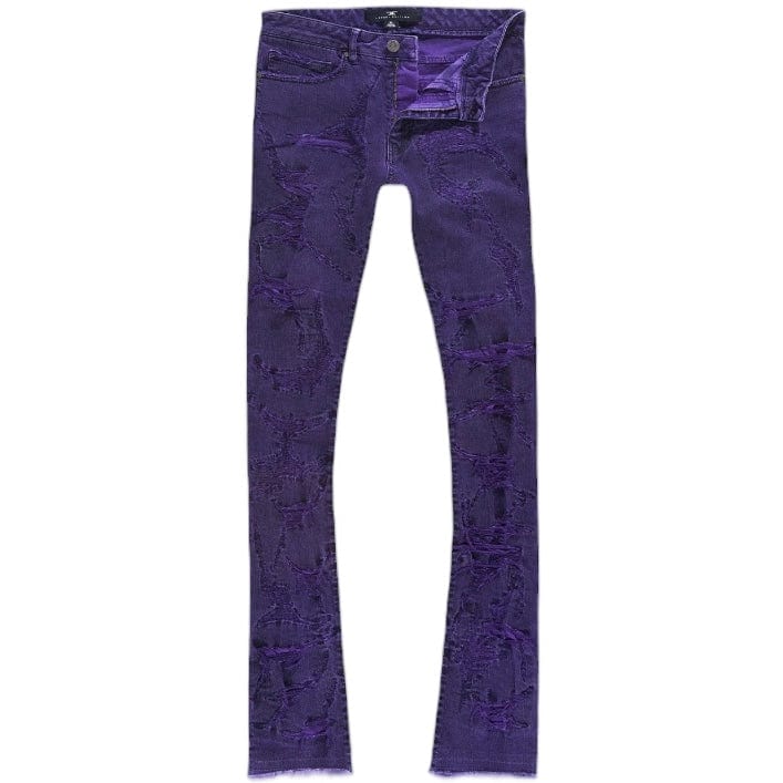 Jordan Craig Martin Stacked Santorini Denim (Purple) JTF1178