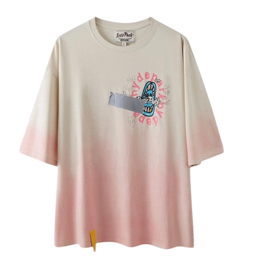 Hyde Park Money Where Your Mouth ls Tee (Strawberry Milk)