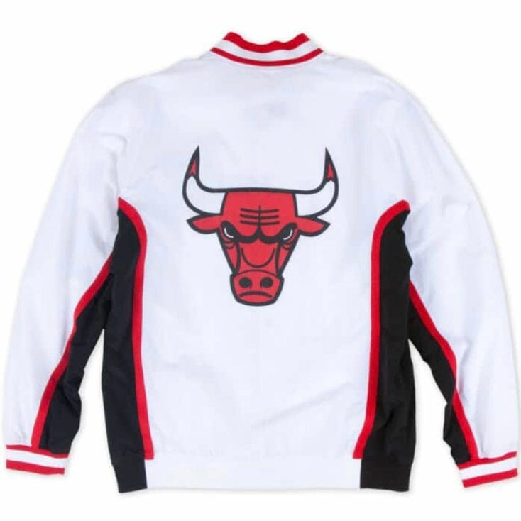 Mitchell & Ness NBA Chicago Bulls 1992-93 Authentic Warm Up Jacket (White)