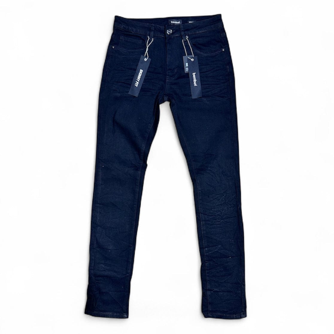 Bemburi Skinny Fit Denim Jean (Jet Black) M8502D