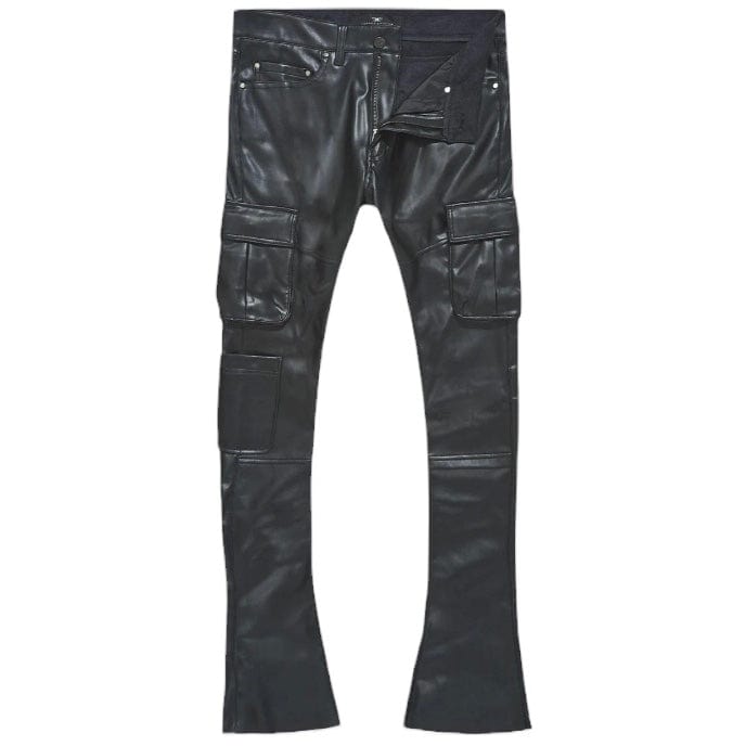 Jordan Craig Ross Stacked Billie Jean Cargo Pants (Black) JRF9379