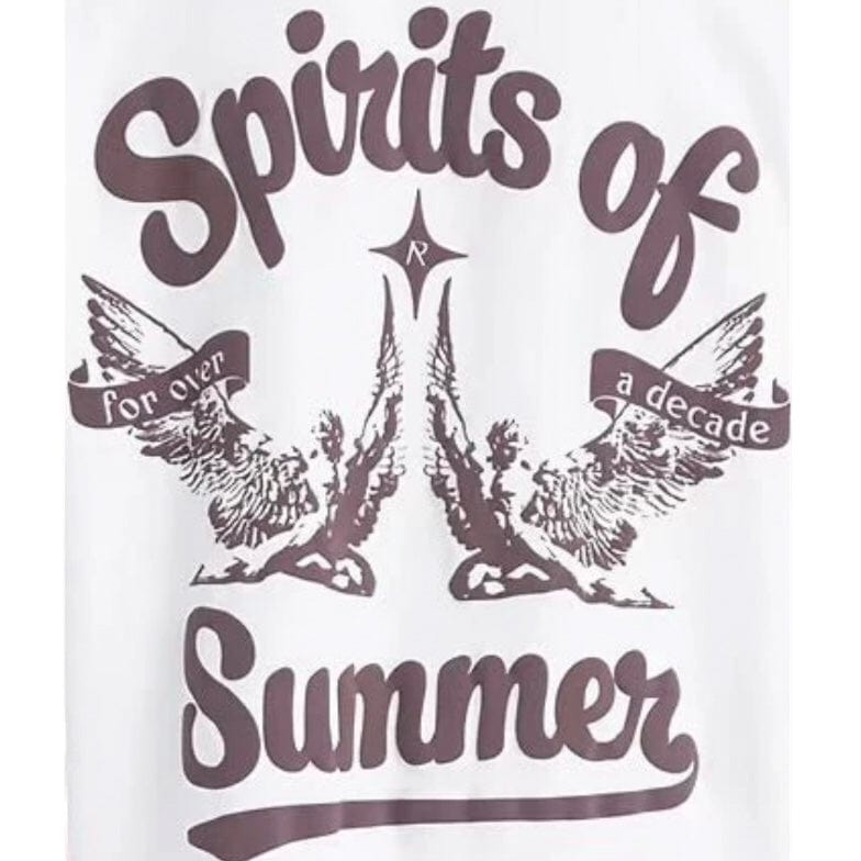 Represent Spirits Of Summer T Shirt (Flat White) MLM410-72