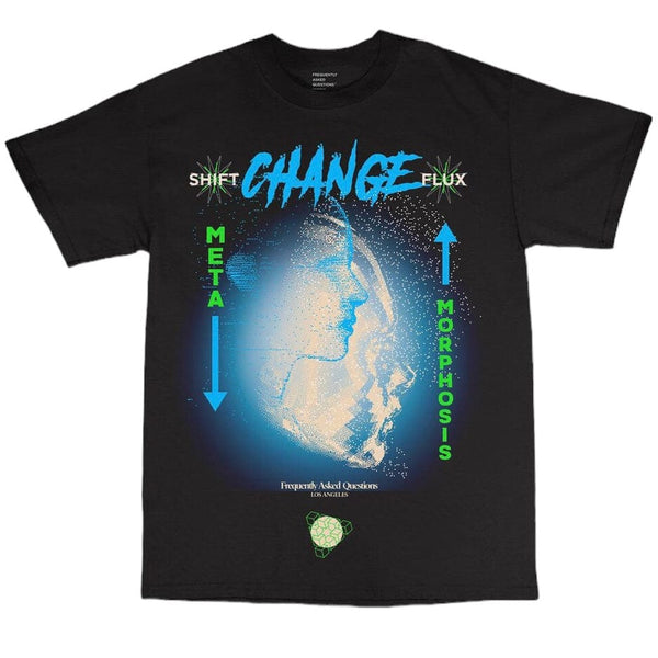 Frequently Asked Questions Change T Shirt (Black) 24-404