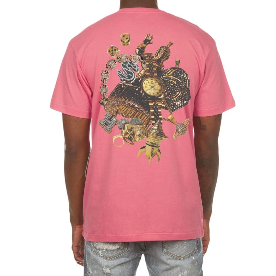 Billionaire Boys Club BB Bb&Co SS Tee (Peach Blossom) 851-1207