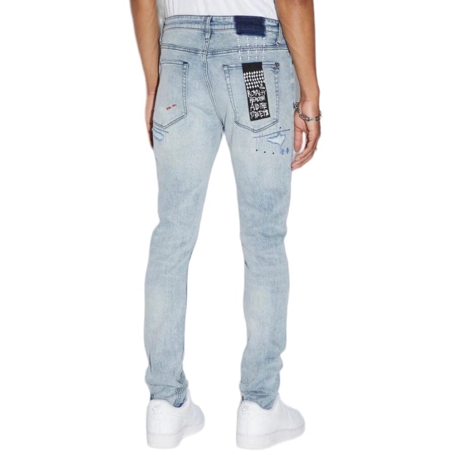 Ksubi Van Winkle Skribed Blue Denim (Light Blue) MSP24DJ004