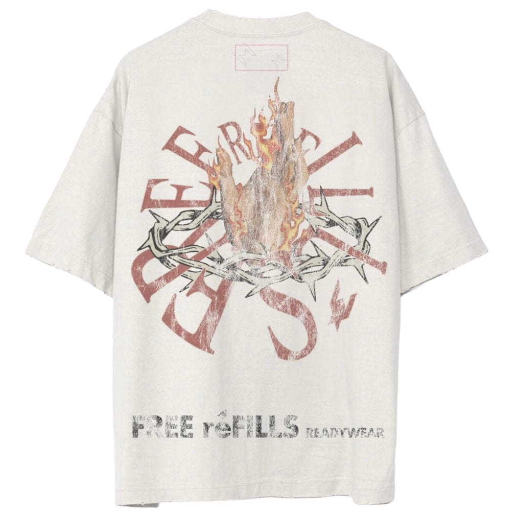 Free Refills Crown Thornes Tee (Vintage White) FRC1-13