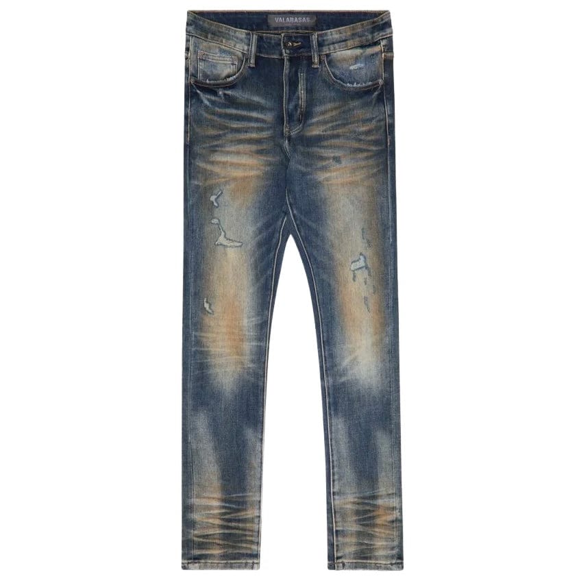 Valabasas Mr.Flex Denim Jean (Vintage Stain Blue) VLBS-VJ1-002