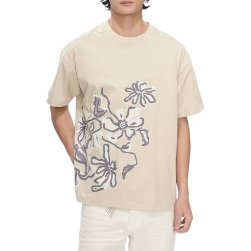 Valabasas Plucked Tee (Cloud Cream) VLBS-VT1-1054