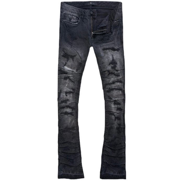 Jordan Craig Martin Stacked Ripple Effect Denim (Black Shadow) JTF1157