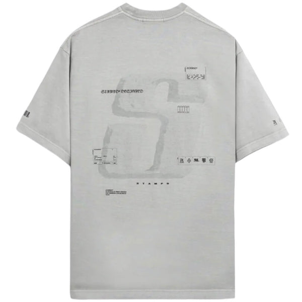 StampD Cement Transit Relaxed Tee (Vintage Washed Fog)
