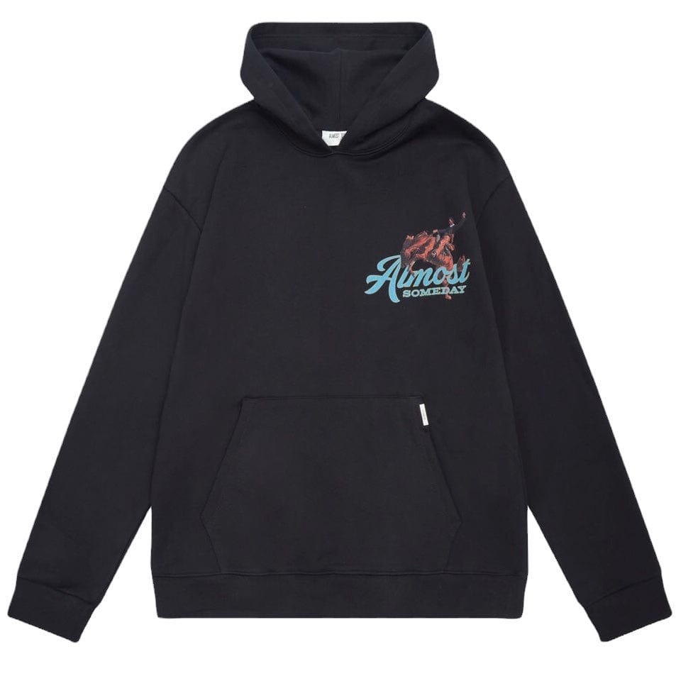 Almost Someday Vaquero Hoodie (Black) AS-F2-8