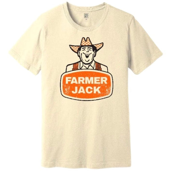 Ink Detroit Vintage Farmer Jack T Shirt (Natural) 9472