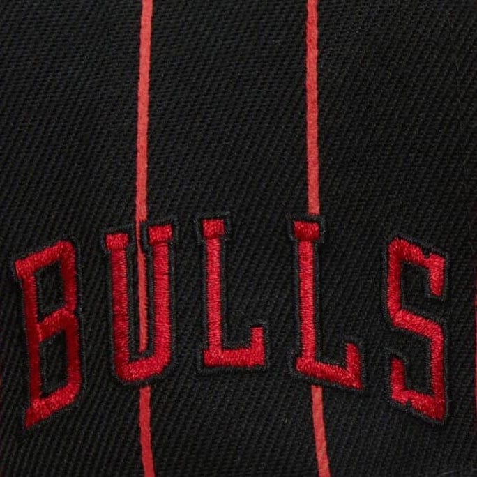 Mitchell & Ness Nba Chicago Bulls Team Pin Snapback (Black)