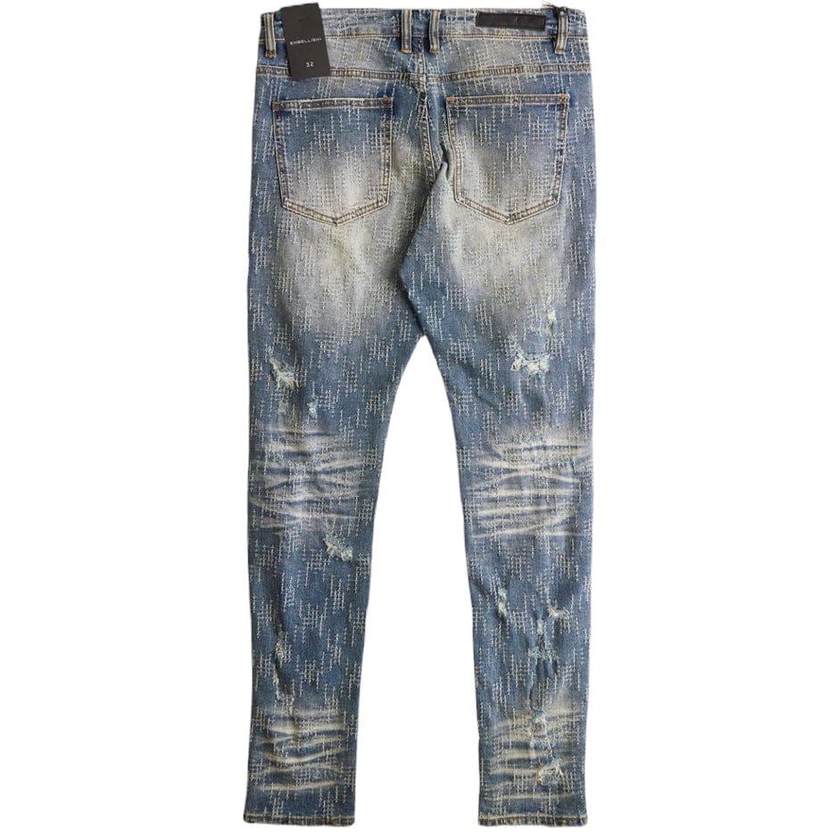 Embellish Tommy Skinny Denim (Destroyed Bleach) EMBF24-031