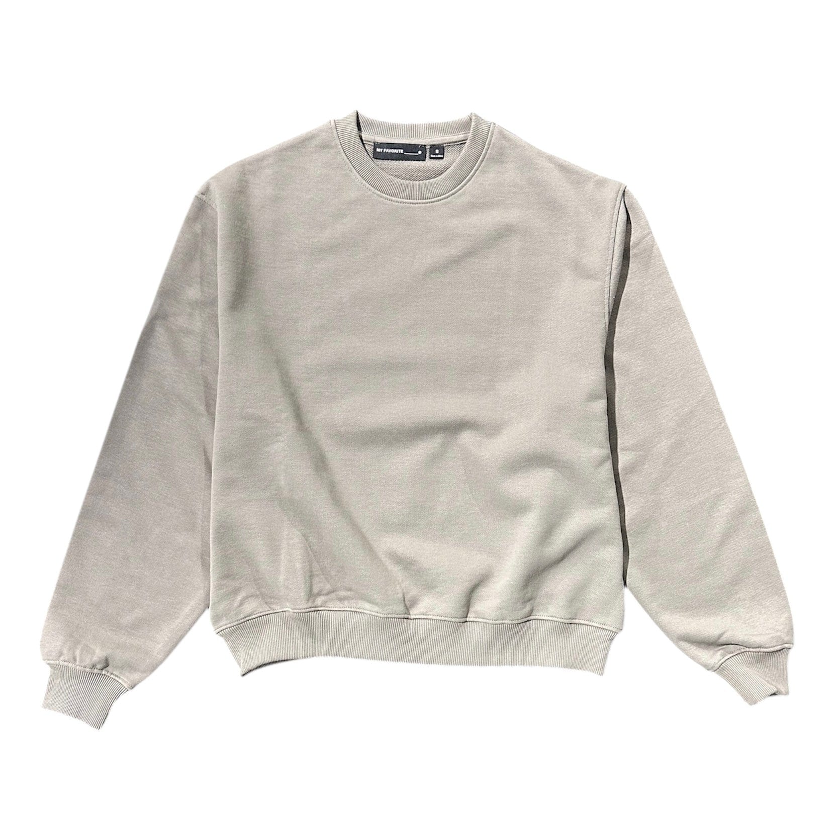 My Favorite French Terry Crewneck (Sage) MF102