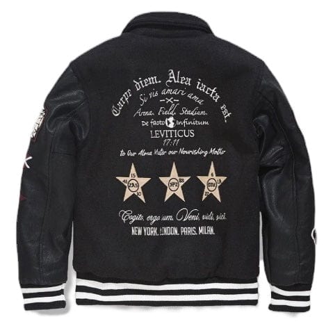 Kids Jordan Craig Carpe Diem Varsity Jacket (Black) 91648K