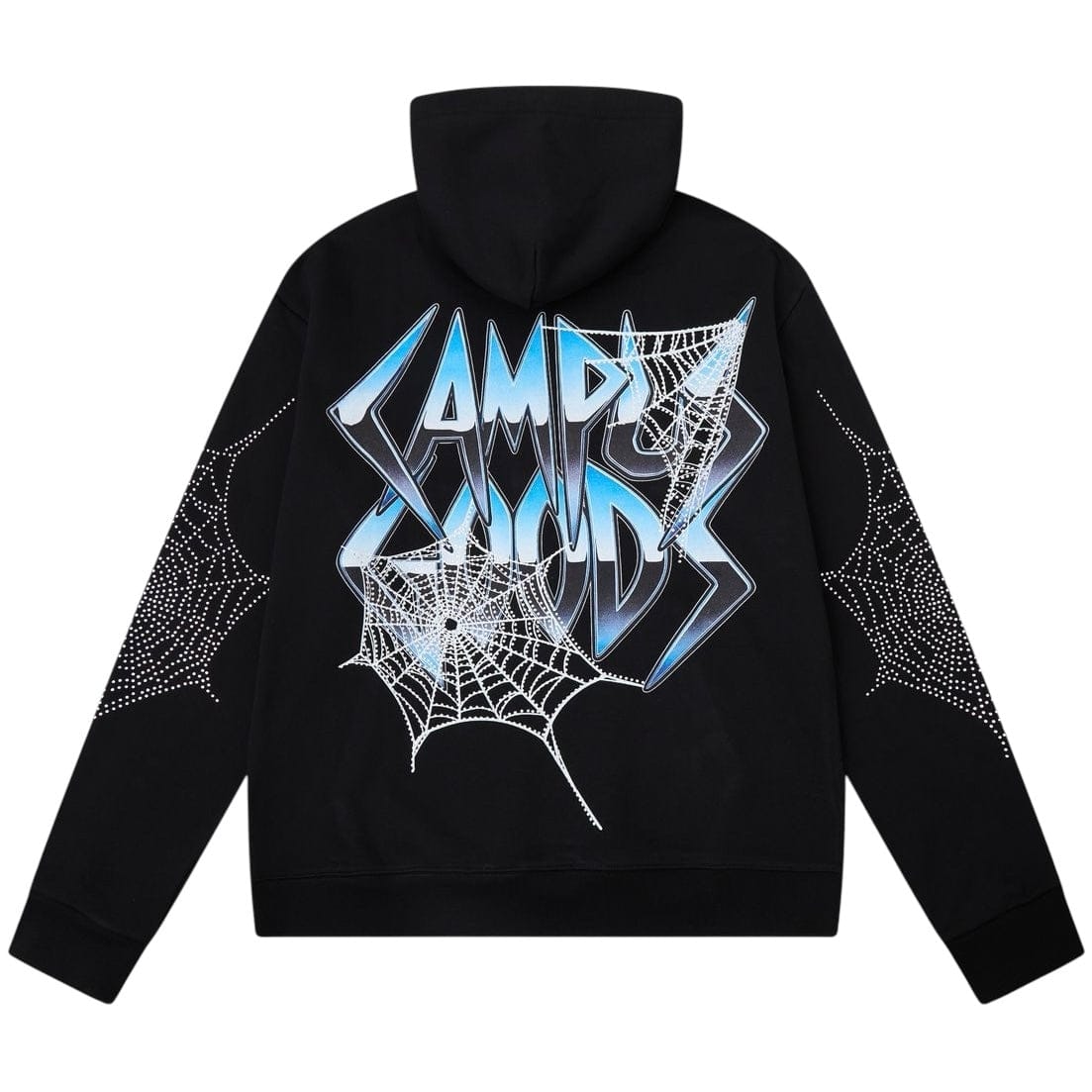 Campus Goods Broken Web Hoodie (Black) CG-H25-035