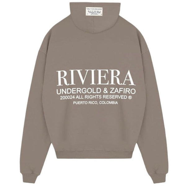 Undergold Riviera Fruit Angels Hoodie (Brown)