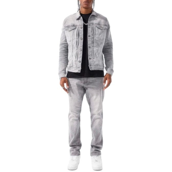 Jordan Craig Collins Meadowlands Pure Monochrome Denim (Cement Wash)