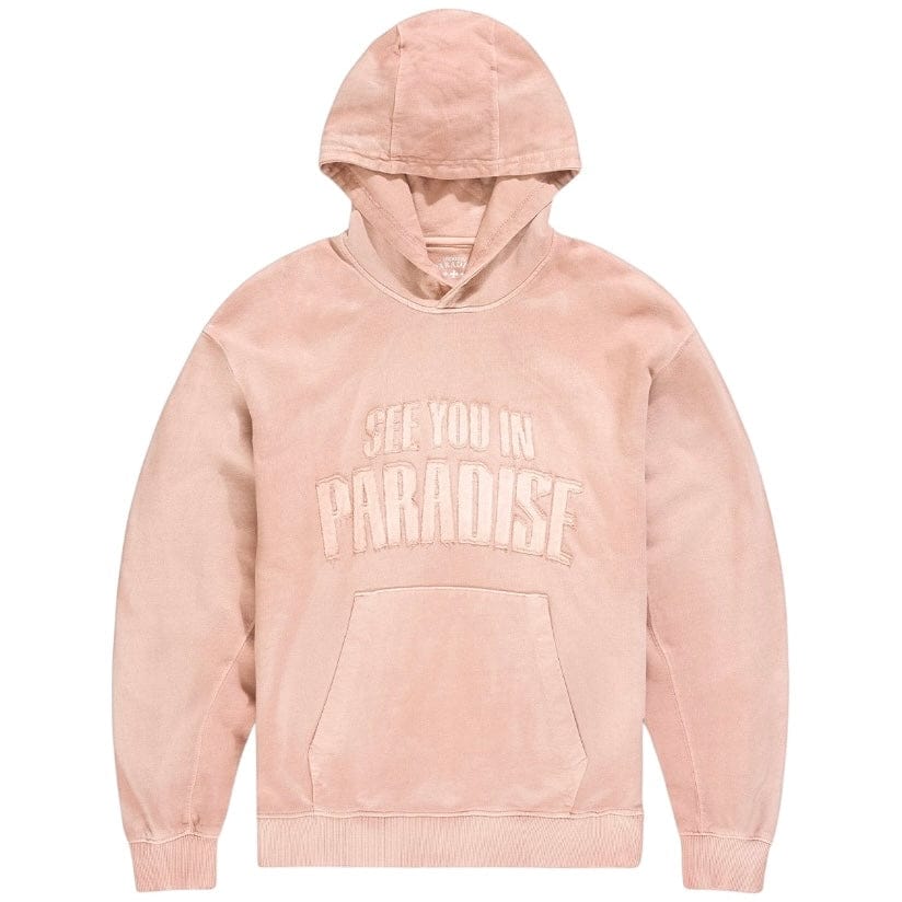 See You In Paradise Oasis Washed Pullover Hoodie (Dirty Rose) 8864H
