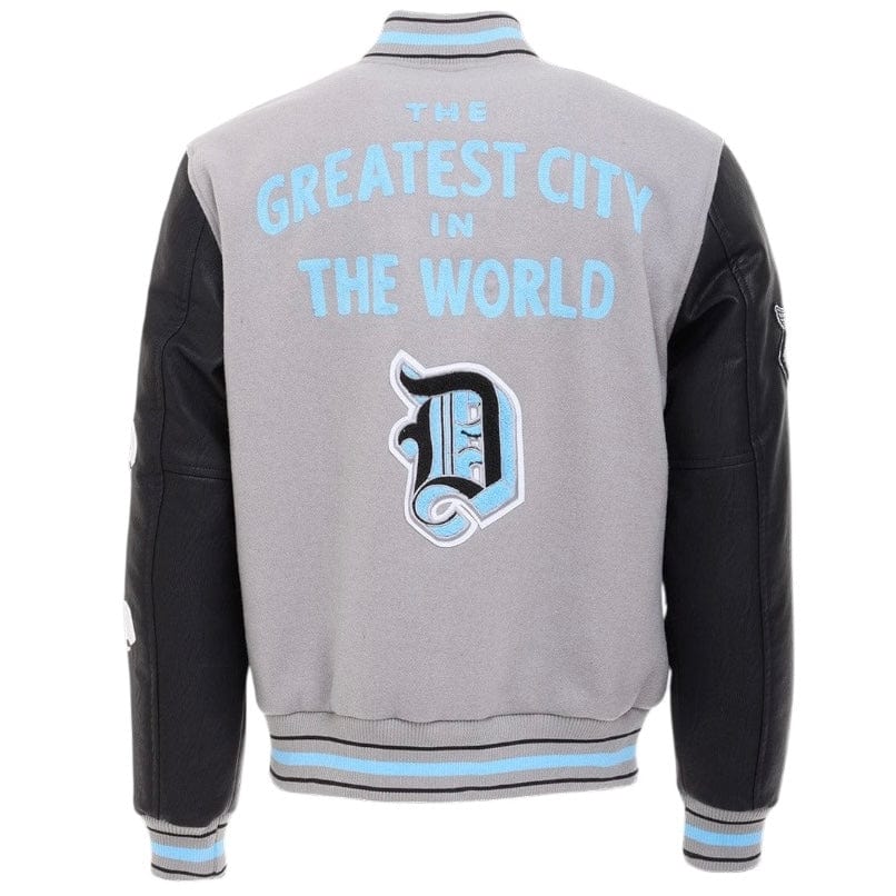Jordan Craig D-Town Varsity Jacket (Lion Grey) 91653
