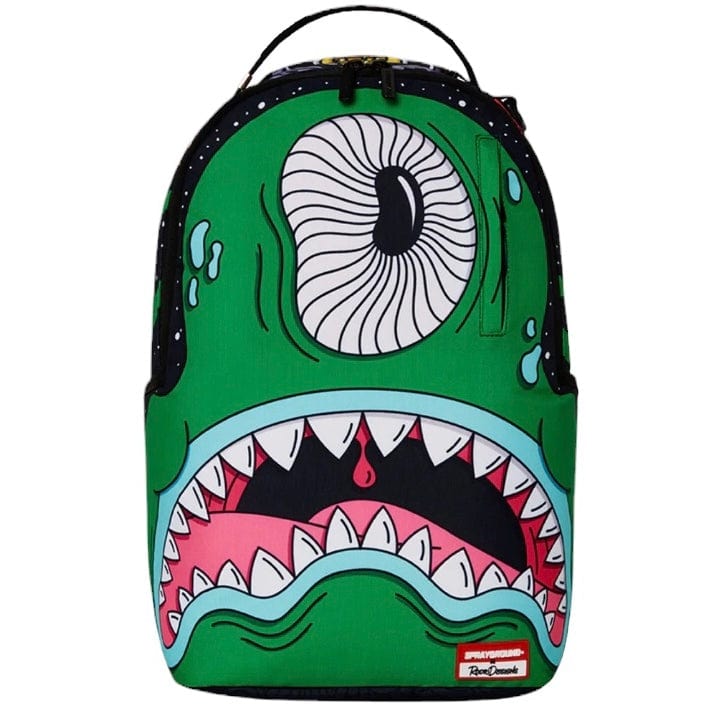 Sprayground Jorge Rodriguez Green Alien Backpack