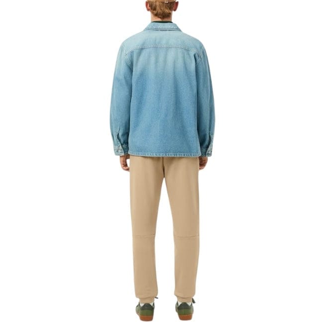 Lacoste Tapered Leg Sweatpants (Beige) XH9833-51