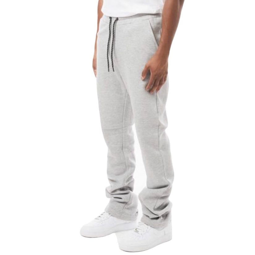 M. Society Stacked Fleece Sweatpants (Ice Gray) MS-23708