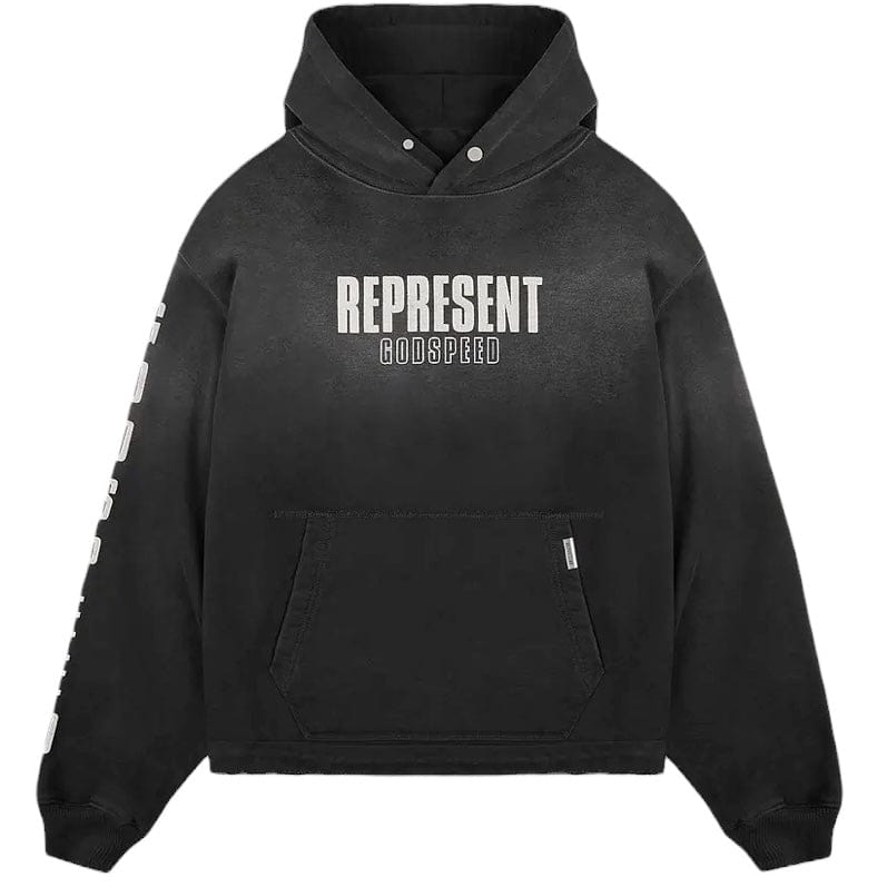 Represent Godspeed Hoodie (Aged Black) MLM4226-210