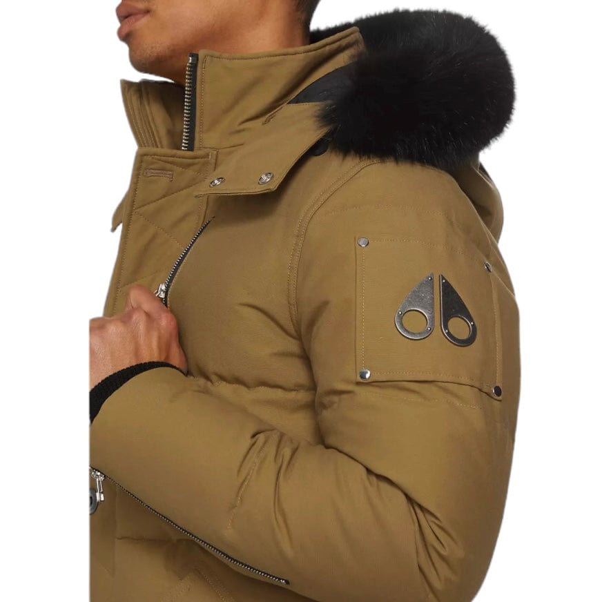 Moose Knuckles Original 3Q Neoshear Jacket (Tapenade/Black Shearling)