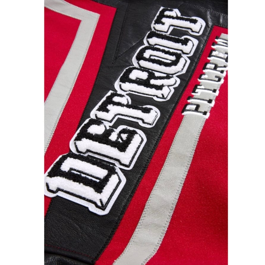 Jordan Craig Trackstar Varsity Jacket (Red) 91652