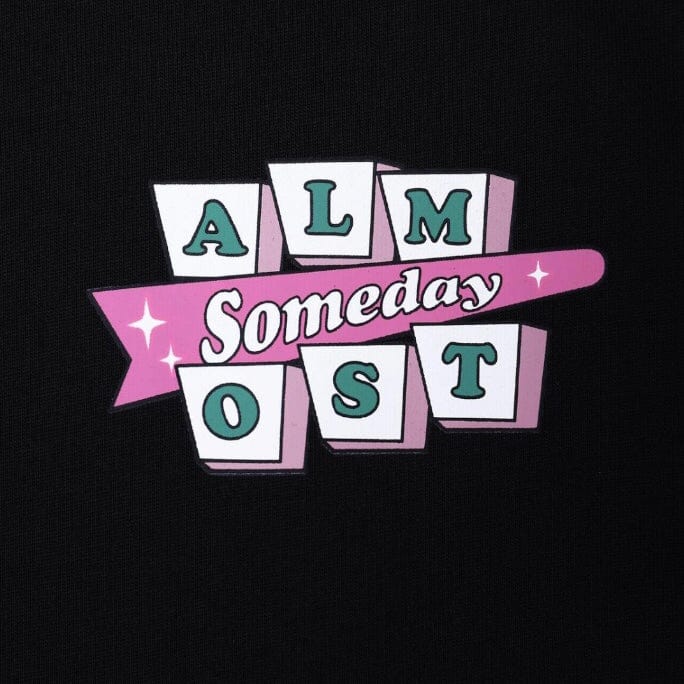 Almost Someday Retro Tee (Black) AS-W23-TS-RTR