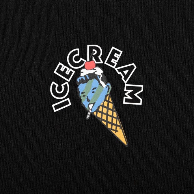 Ice Cream Cone Man Long Sleeve Knit (Black) 431-7309