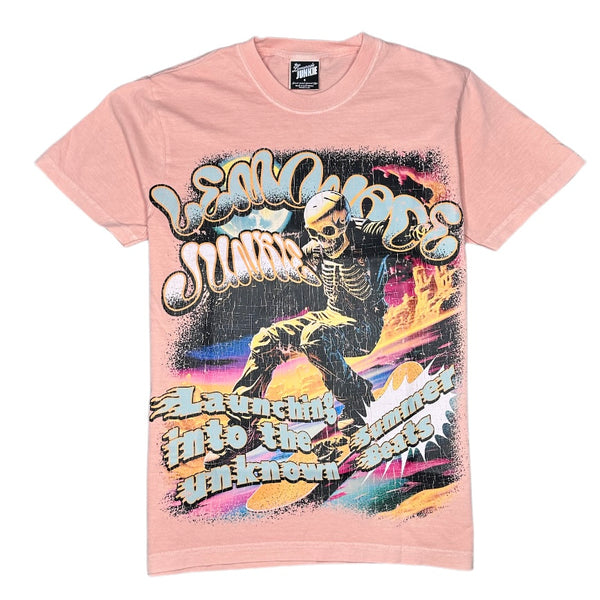 Lemonade Junkie Skate Or Die Tee (Washed Peachy) LJ-081724