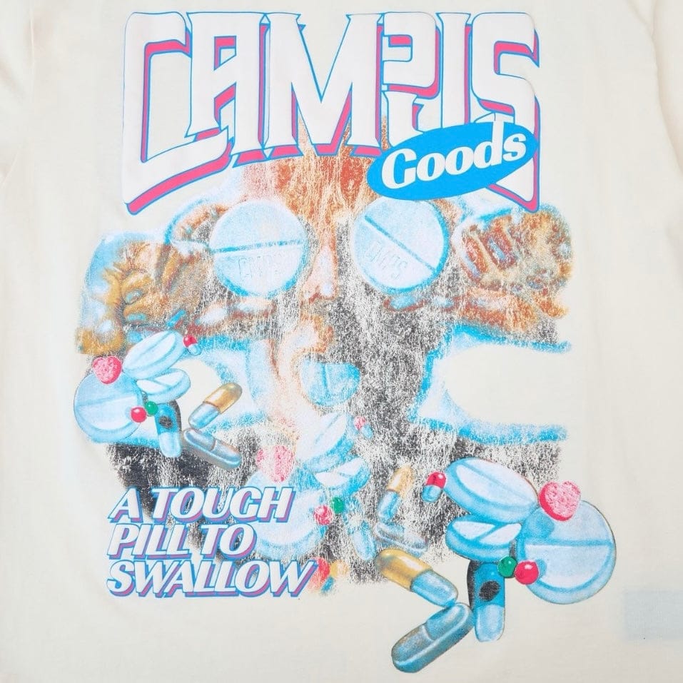 Campus Goods Bitter Dose Tee (Cream) CG-H25-001