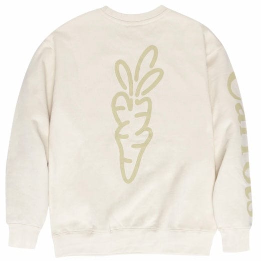 Carrots Wordmark Crewneck Sweatshirt (Cream)