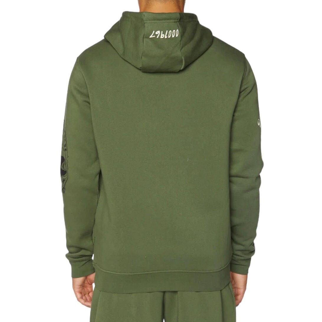 Kappa Authentic Friyo Hoodie (Green Cypress) 321P35W