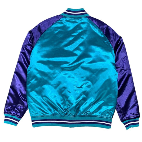 Mitchell & Ness Charlotte Hornets Jacket - STJKAJ19010-CHOHRBL