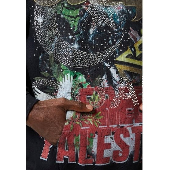 Guapi Free Palestine Hoodie (Black)